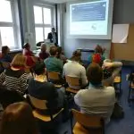 Vortrag im Rahmen der Lernwerkstättentagung in Erfurt (Publikum und Referent_in)