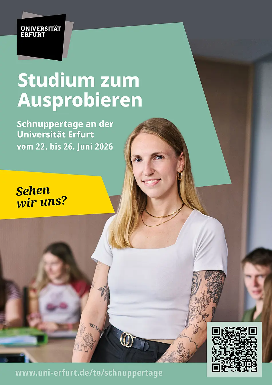 Plakat Schnuppertage 2023