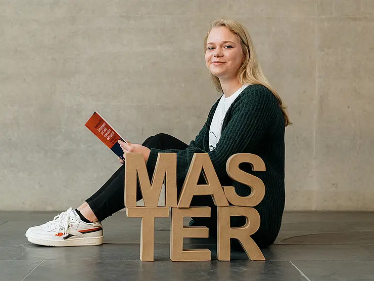 Studentin im Master-Studium