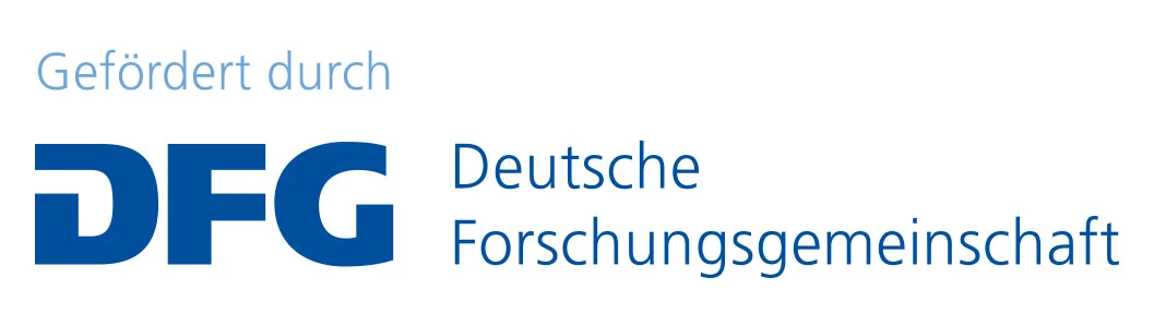 Die picture shows the logo of DFG
