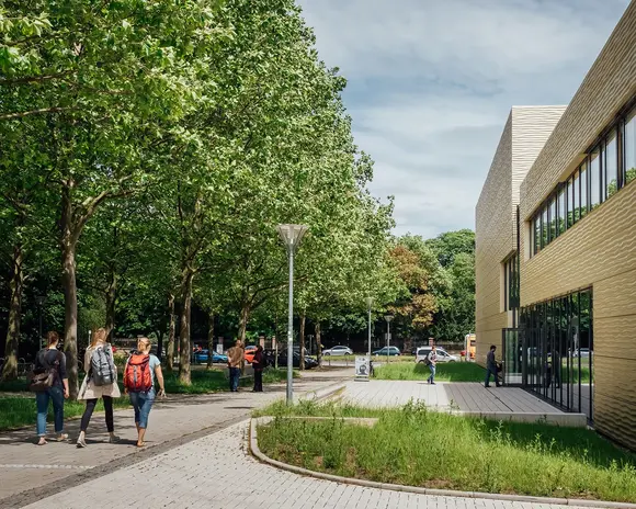 Conference venue, lecture building