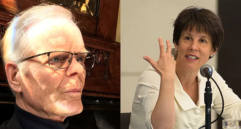 Porträts Achim von Heynitz und Carmen Niethammer