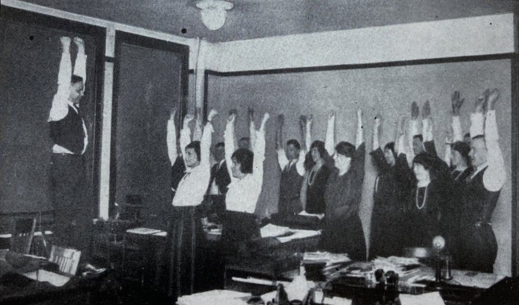 Gymnastische Übungen (Bethke, in Lewin 1928)