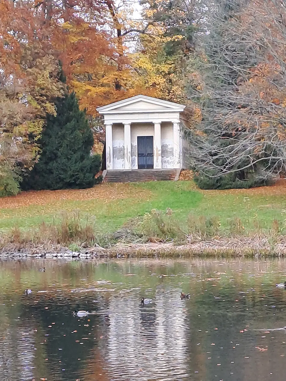 Gotha Castle Park in autumn