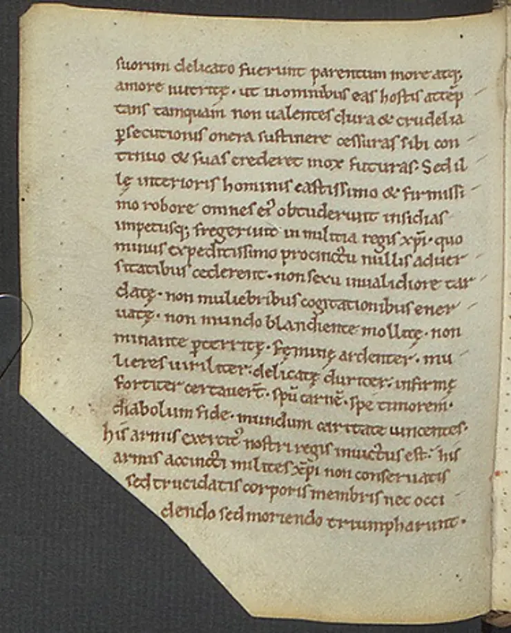 Mittelalterliche Handschrift F. 133v