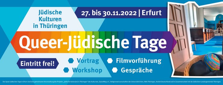 Queer-Jüdische Tage in Erfurt