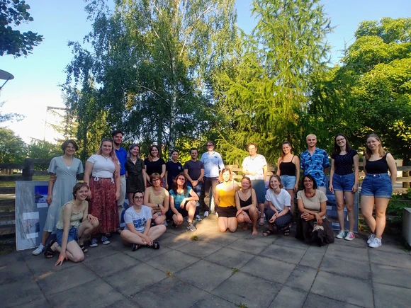 Romanist:innen beim Sommerfest 2022