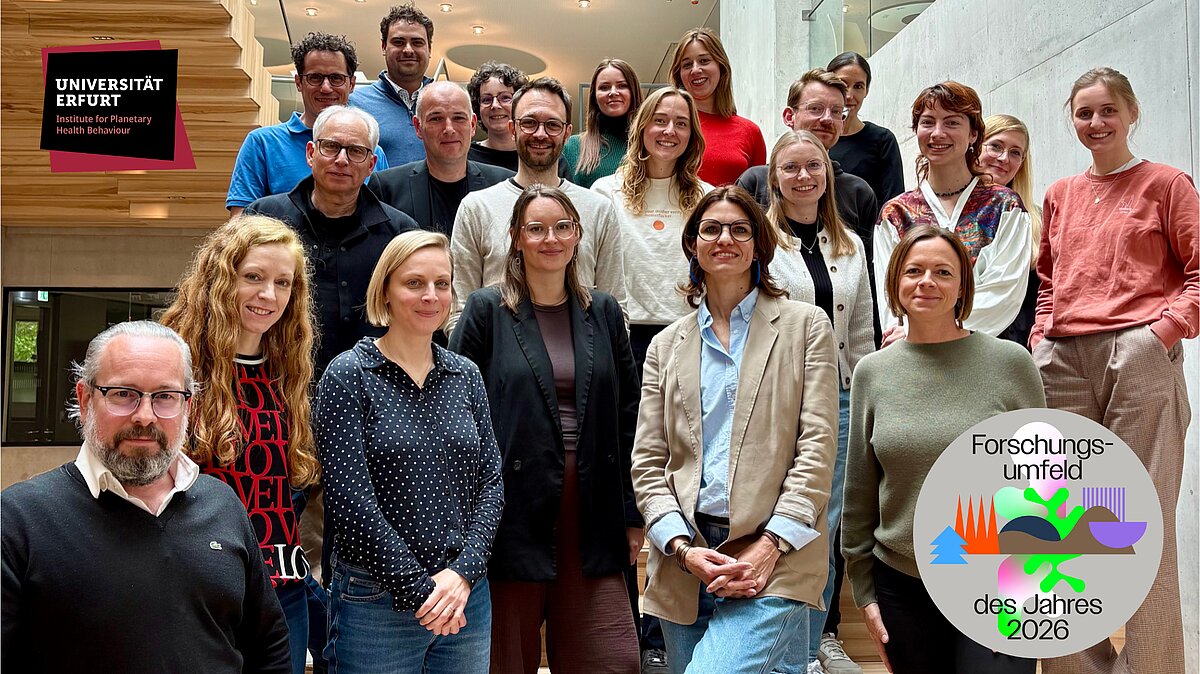 Institute for Planetary Health Behaviour als „Bestes Forschungsumfeld ...