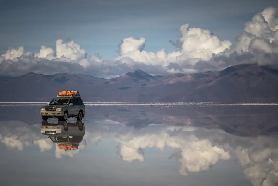 Nº 12 espejo salado en el desierto (Salar de Uyuni Bolivia)