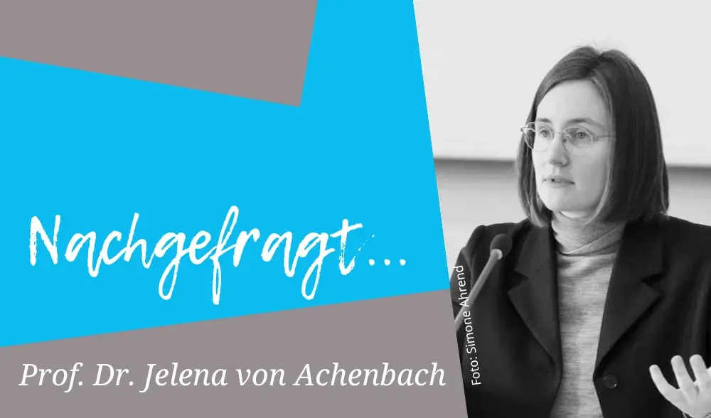 Teaserbild Prof. Dr. Jelena von Achenbach