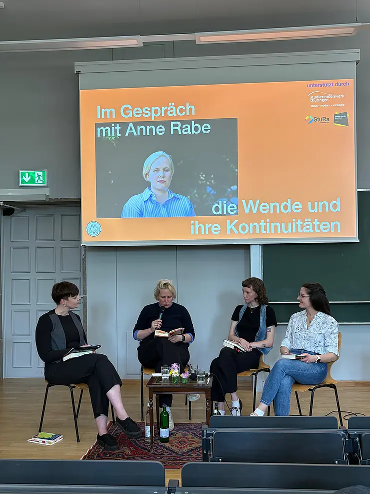Bild von der Podiumsdiskussion