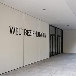 Forschungsbau Weltbeziehungen außen