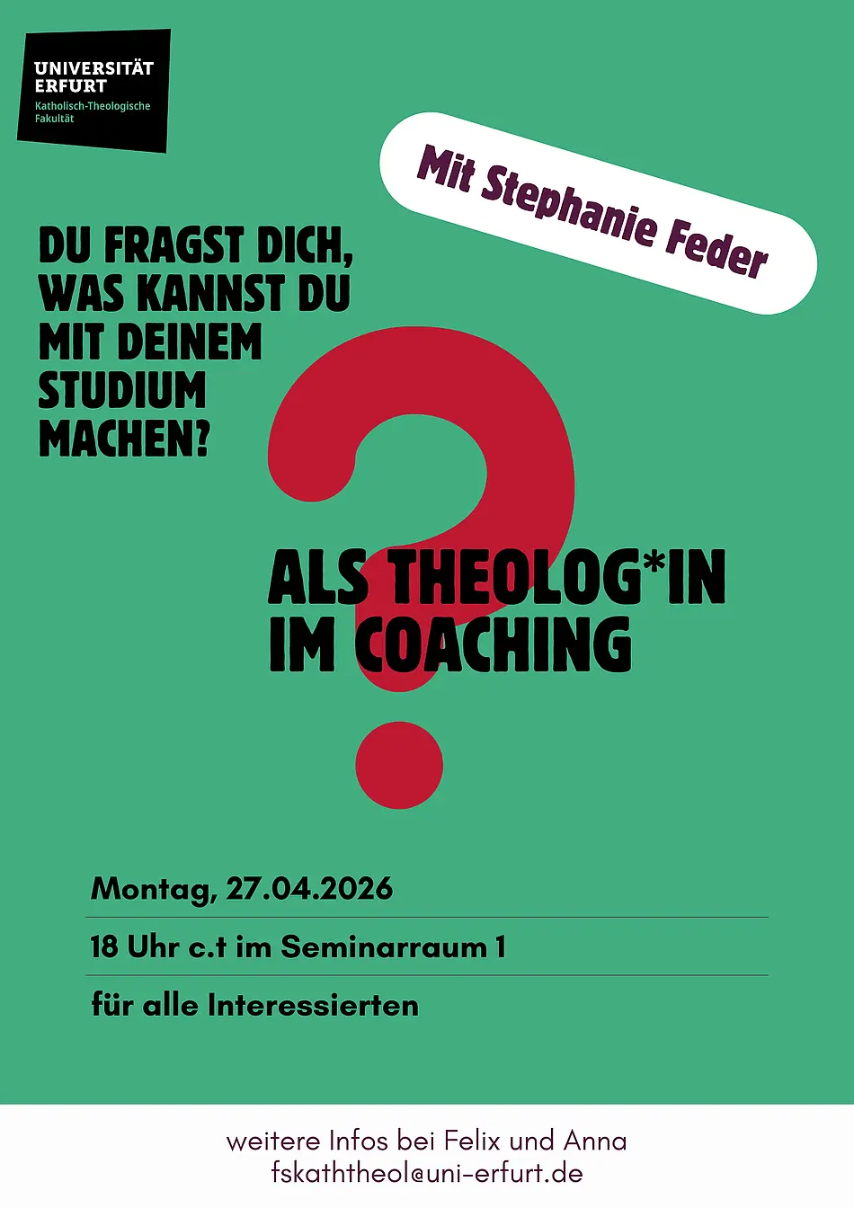 Veranstaltungsplakat