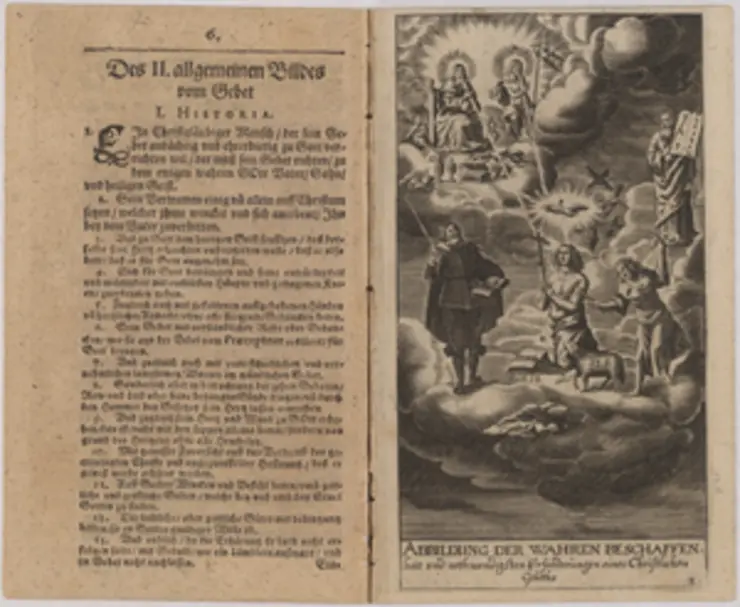 Sigismund Evenius: Christliche, Gottselige Bilder-Schule. Jena 1636, FB Gotha Theol 8° 371/5.