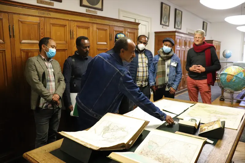 Die Stipendiaten in der Sammlung Perthes