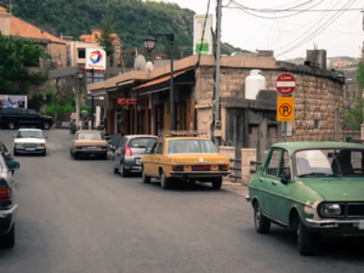 Eines der vielen kleinen Dörfer im Südlibanon 