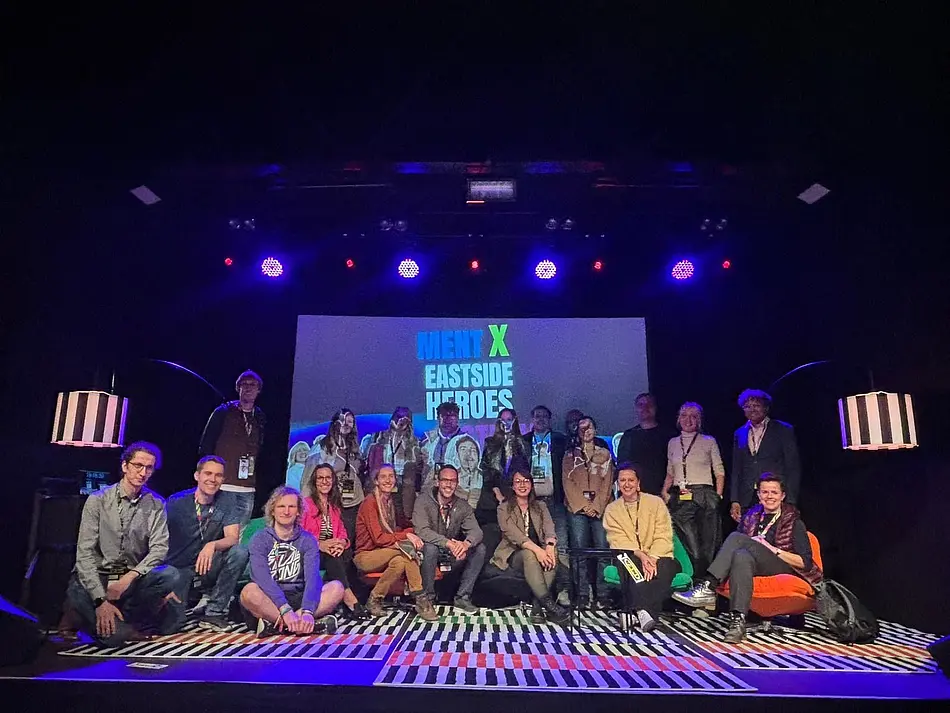 Gruppenbild Eastside Heros Festival x MENT Media Night 2025