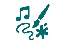 Grafik Studienfeld Musik Kunst an der Uni Erfurt