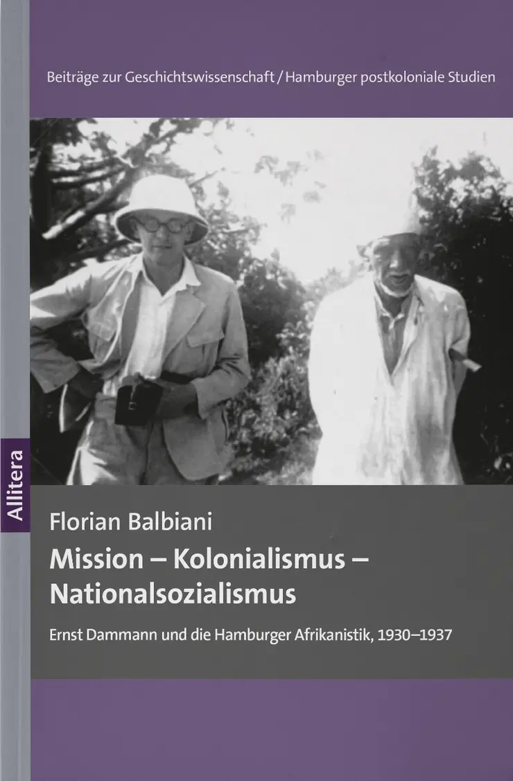 Buchcover Mission Kolonialismus Nationalsozialismus von Florian Balbiani