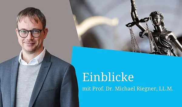 WortMelder, Michael Riegner; blinde Justizia. Einblicke