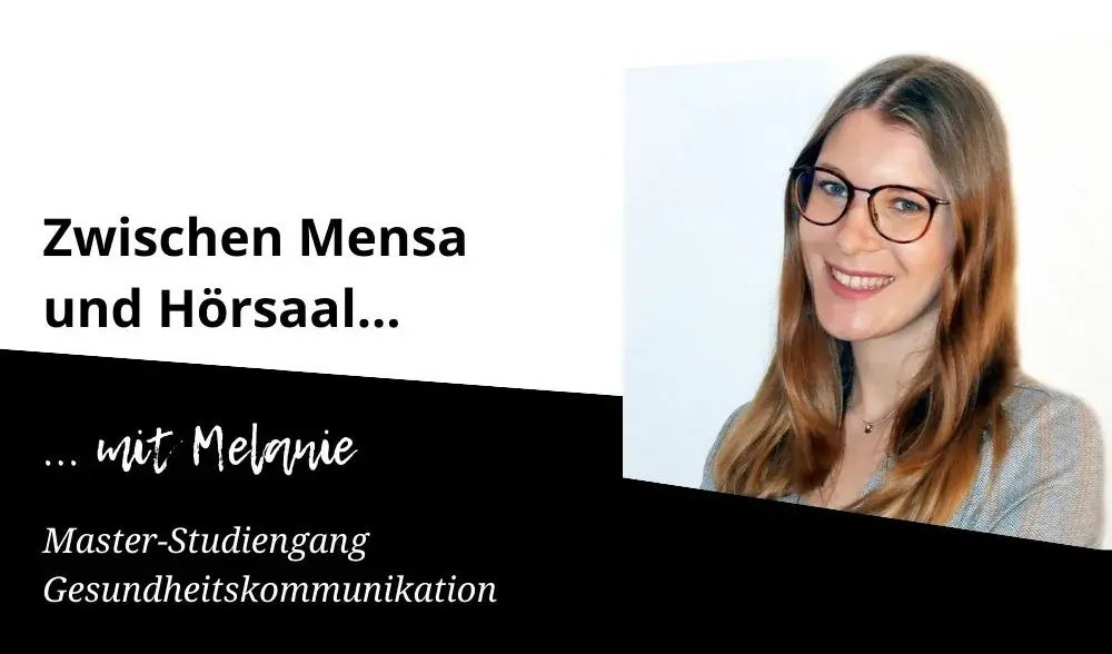 Studentin Melanie Gesundheitskommunikation
