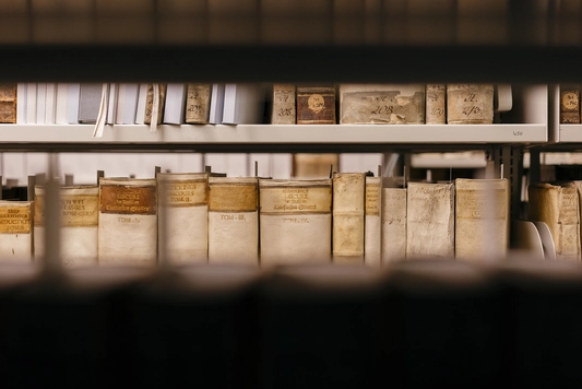 Bücher in der Bibliotheca Amploniana der Universität Erfurt