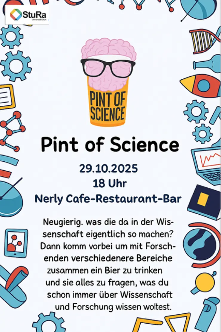Flyer "Pint of Science"