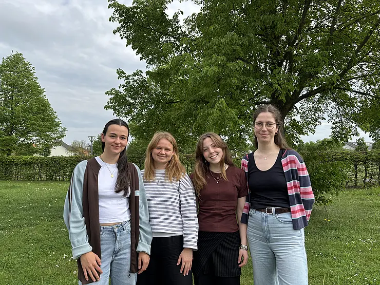 Gruppenfoto des Teams des Green Office