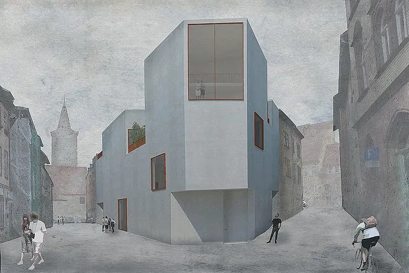 Entwurf Besucherzentrum David Kerrom, FH Erfurt
