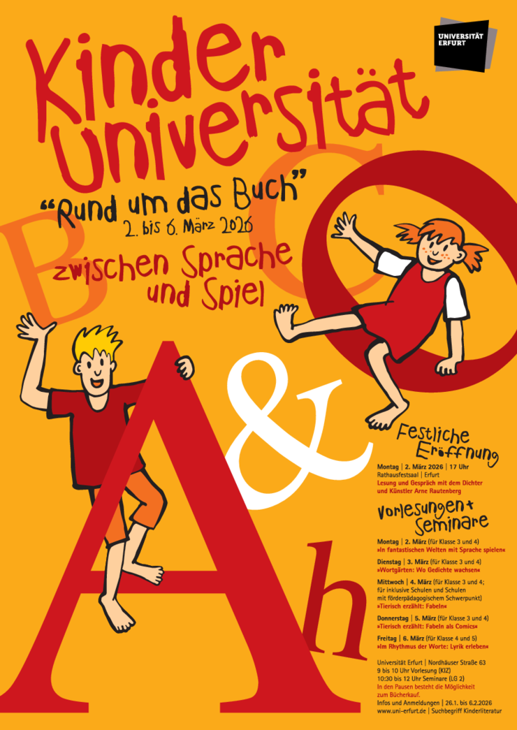 Plakat Kinderuniversität
