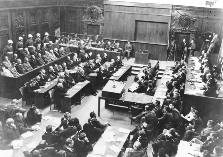Nürnberger Prozesse, Bundesarchiv, Bild 183-H27798