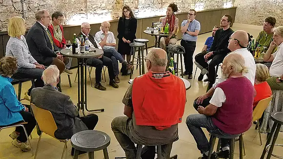 Foto von der Diskussionsrunde