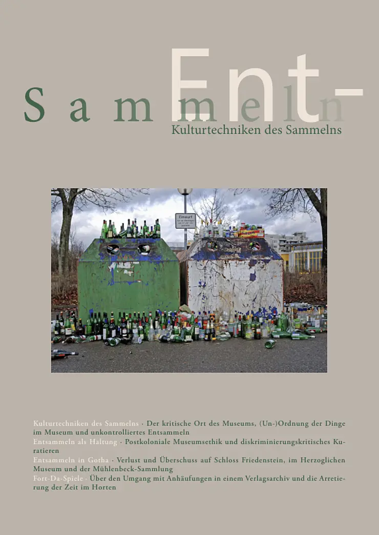 Cover der Publikation "Ent-Sammeln"