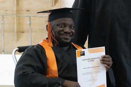 The Academic Merit Award Winner