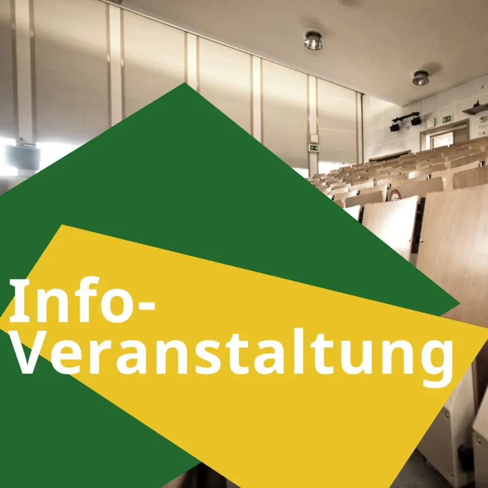 Banner: Infoveranstaltungen an der Universität Erfurt
