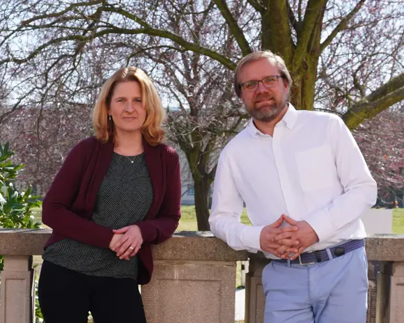 Teamfoto Jana und Martin