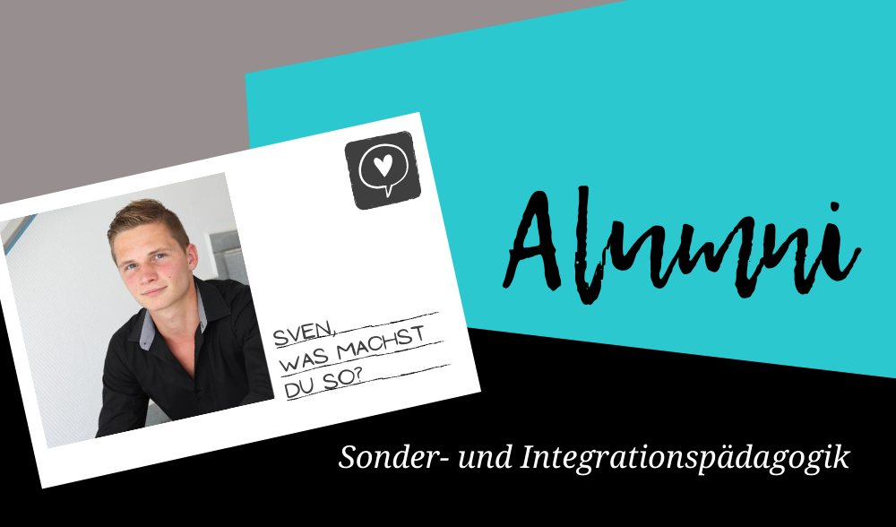 Alumni: Sven studierte Sonder- und Integrationspädagogik an der Uni Erfurt