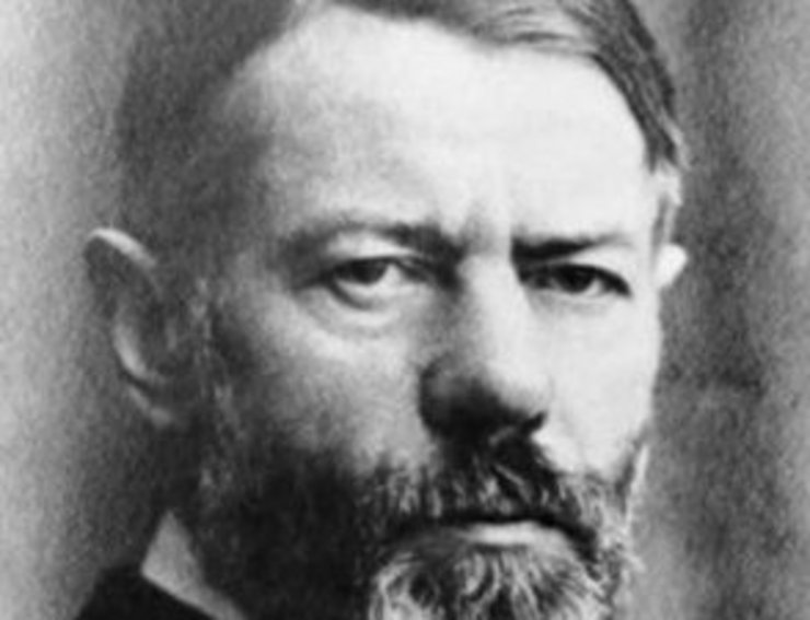 [Translate to English:] Max Weber Portrait