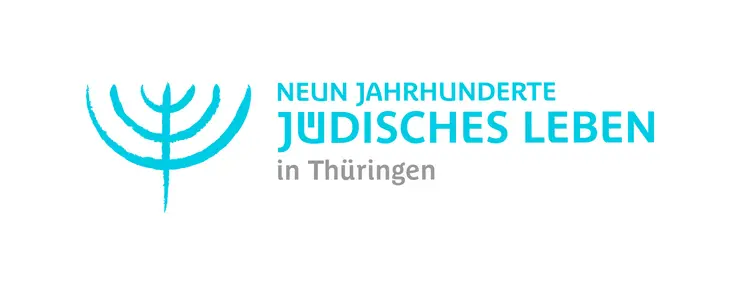 Logo "Neun Jahre jüdisches Leben in Thüringen"