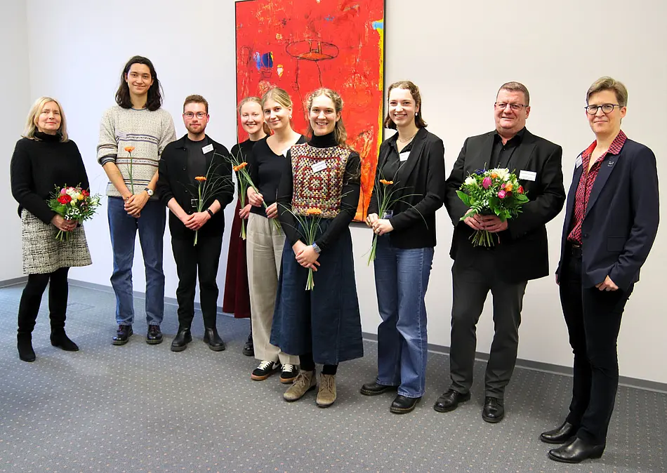 Gruppenbild von der Stipendienübergabe