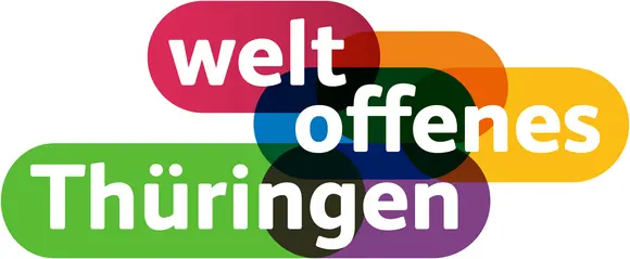 "Weltoffenes Thüringen" logo