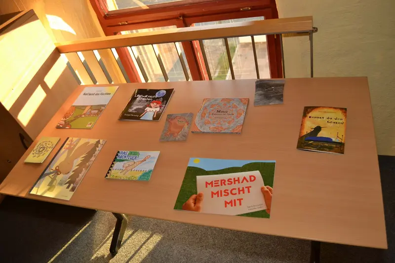 Impression von der Kinderbuch-Präsentation in Pößneck