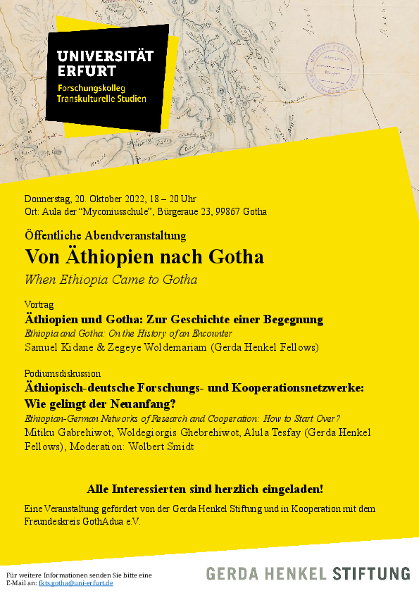 Poster Gerda Henkel Tagung 20.10.-21.10.2022