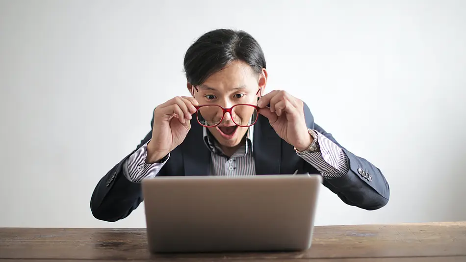 Surprised guy