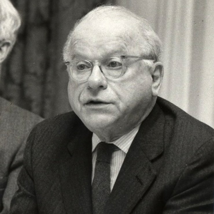 Edward Shils, Portrait 1983. Quelle: International Balzan Prize Foundation http://www.balzan.org