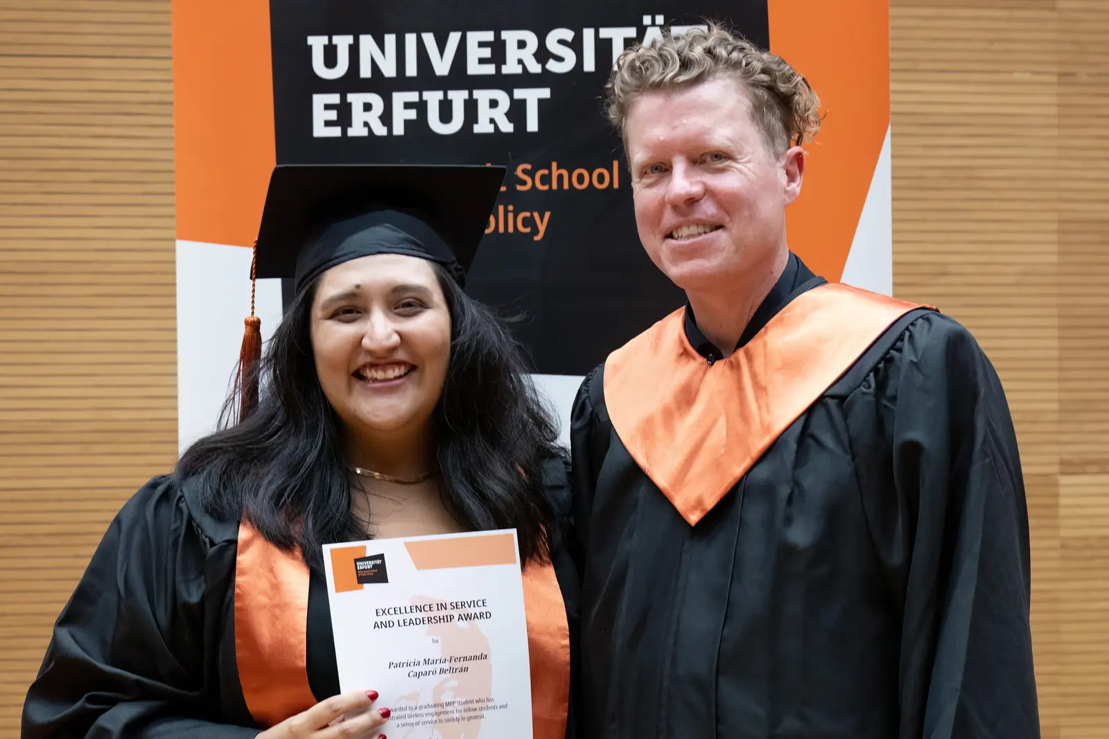 Excellence in Service and Leadership Award Winner