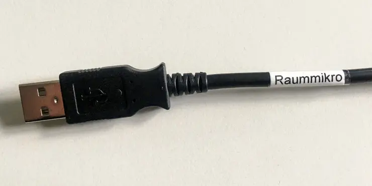 Kabel für Raum-Mikrofon