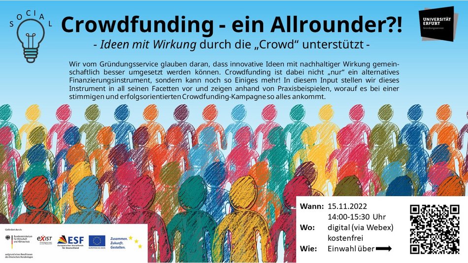 Plakat Input Crowdfunding