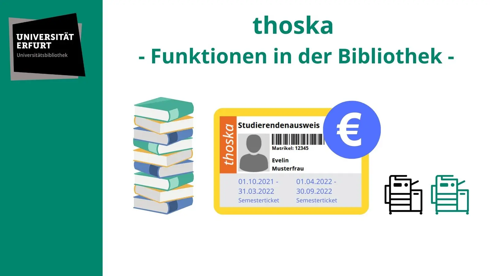 thoska in der Bibliothek