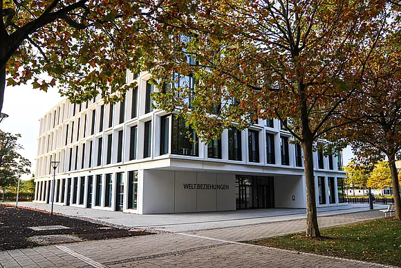 Außenansicht Forschungsbau "Weltbeziehungen"